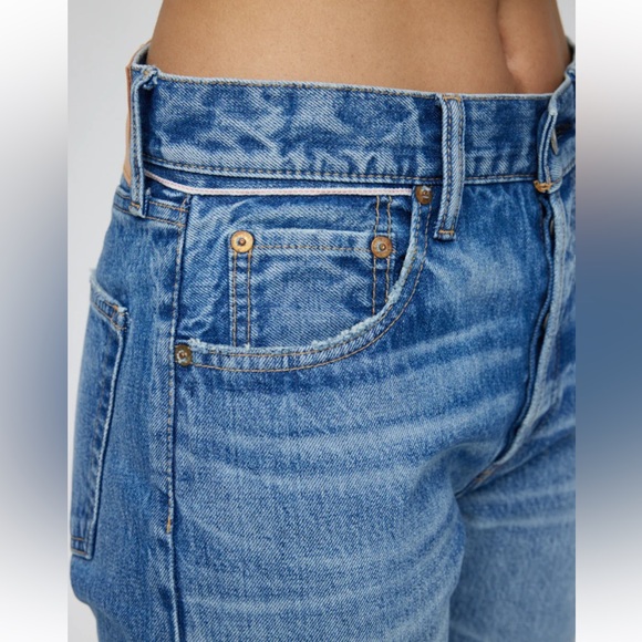 NWT Moussy Vintage Sahlen Straight Hight Rise Full Length Jeans - Picture 2 of 9